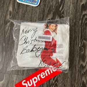 Supreme Mariah Carey Christmas tee (BRAND NEW)